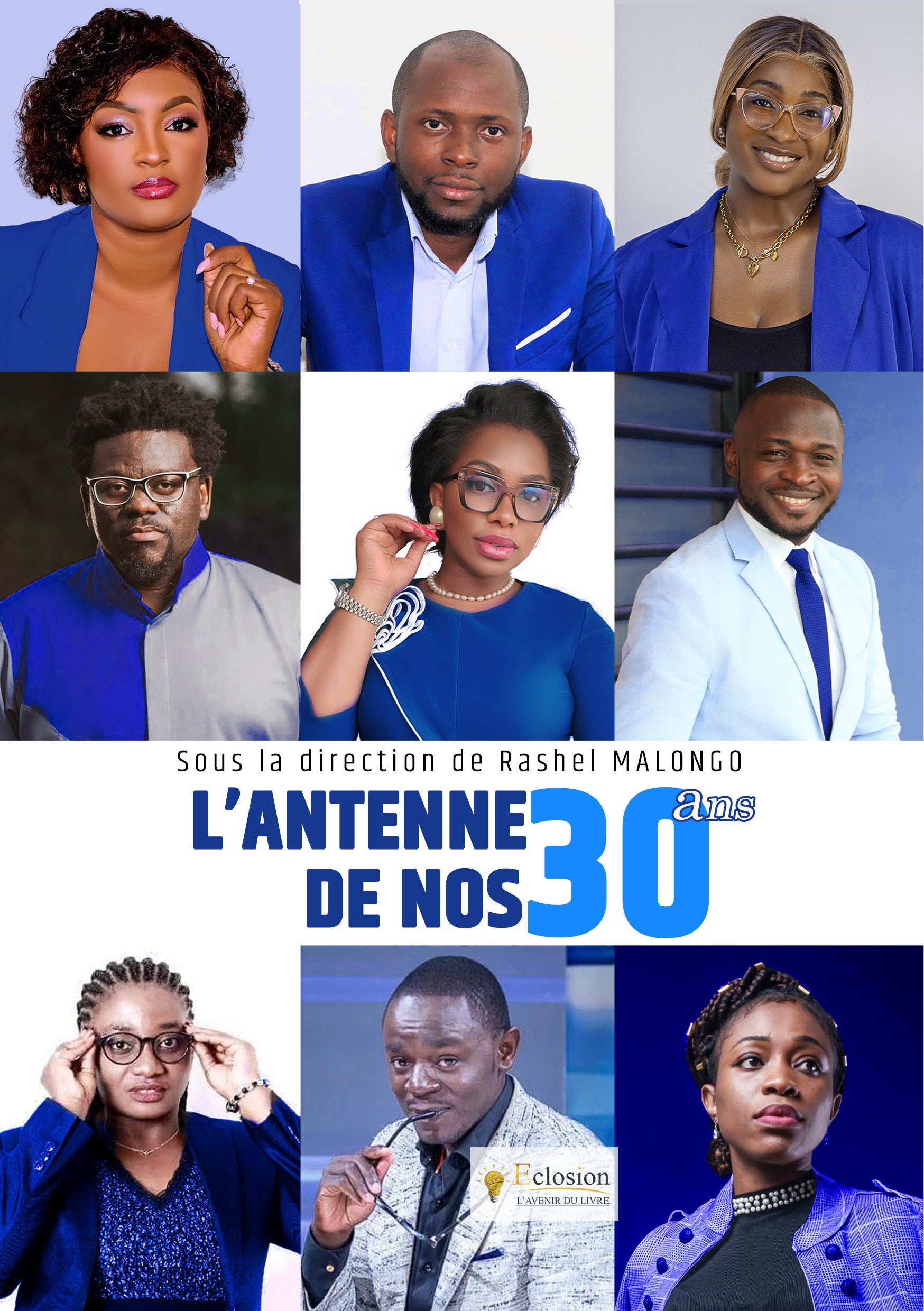 Couverture du livre L’antenne de nos 30 ans – récit collectif de journalistes africains