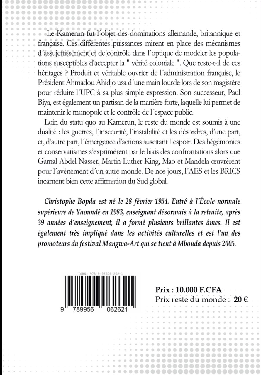 Rétorsion au Kamerun, émergence ailleurs