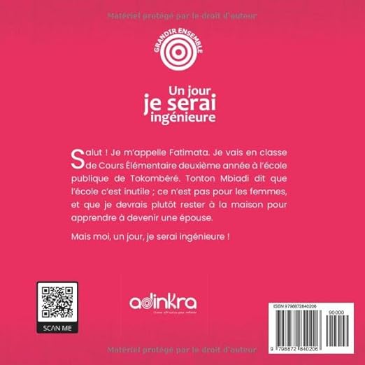Un jour je serai ingénieure – Récit inspirant pour filles