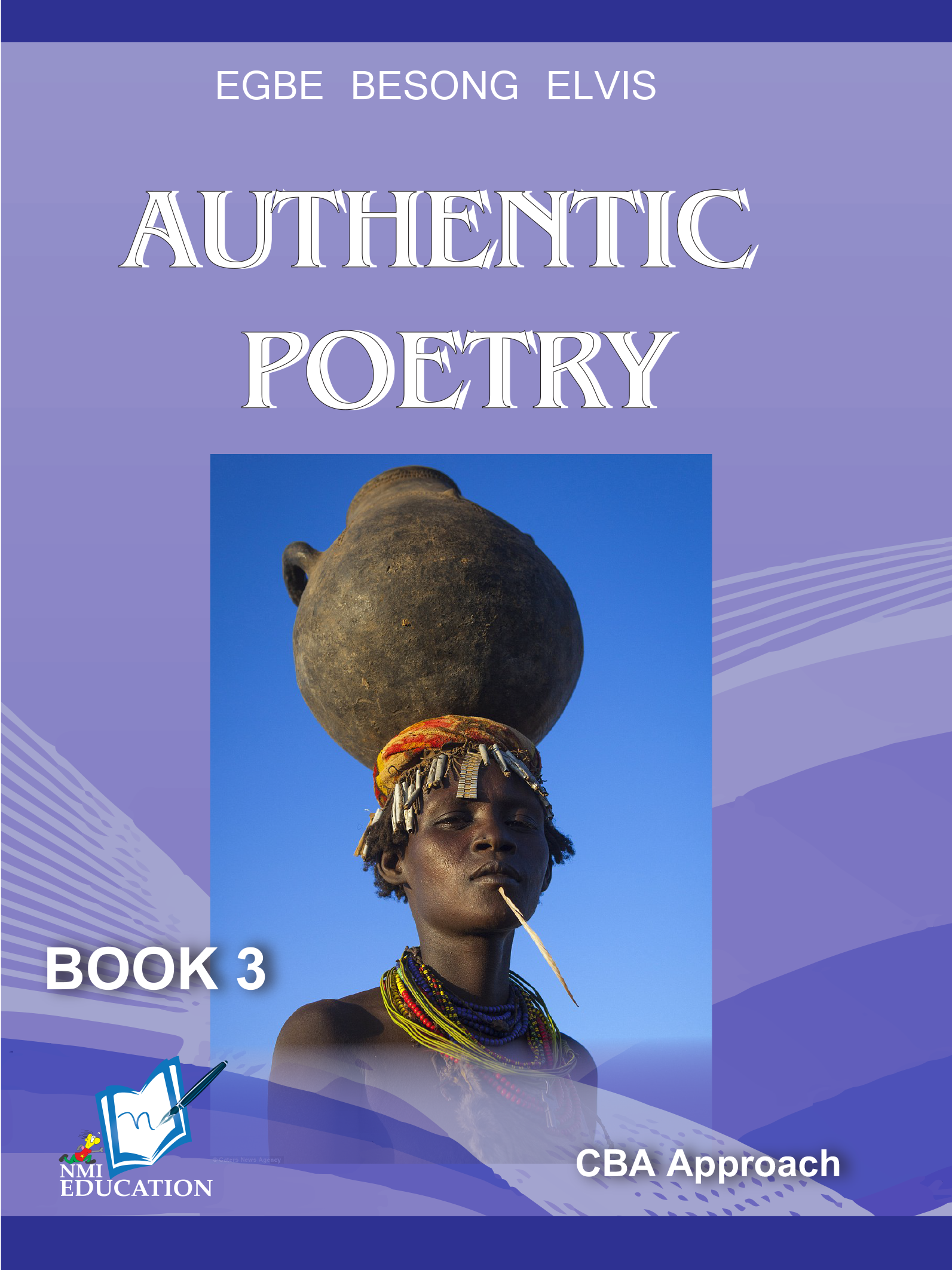Authentic Poetry Book 3 cover – poetry for learners with CBA method