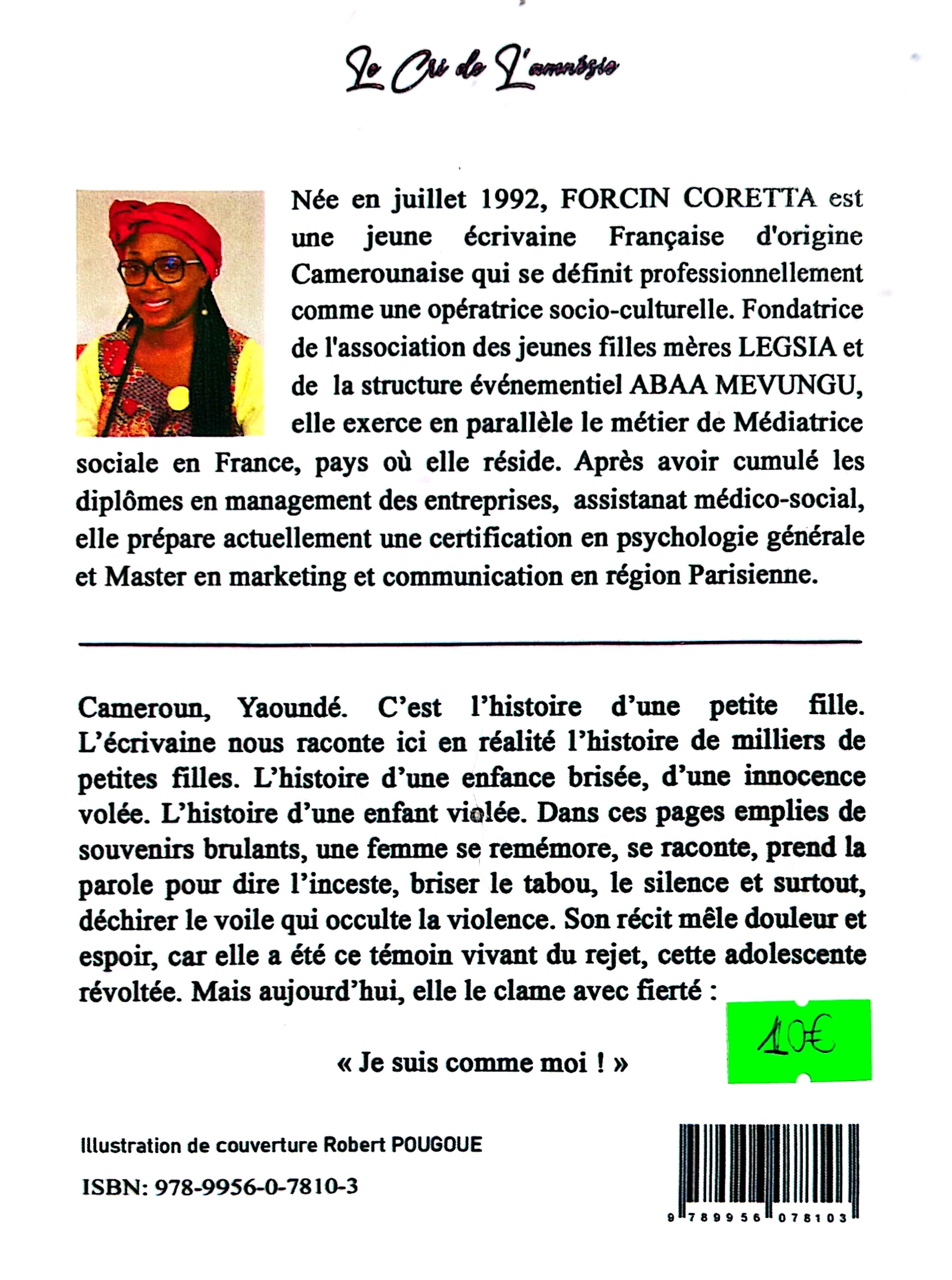 Le Cri de l’Amnésie – Témoignage sur l’inceste, la mémoire et la reconstruction