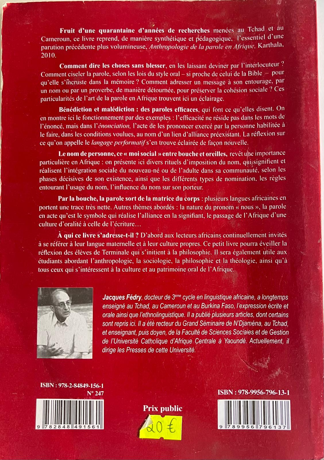 L'Homme c'est la parole