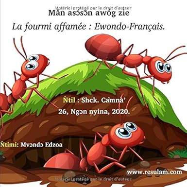La fourmi affamée – Conte bilingue Ewondo–Français pour enfants