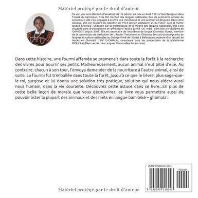 La fourmi affamée – Conte bilingue Ghomala'-Français pour enfants