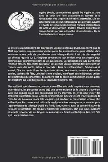 Guide trilingue Duala–Français–Anglais – 2000 expressions usuelles