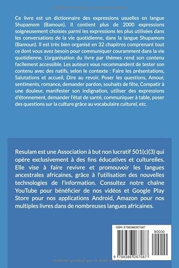 Guide trilingue Français–Anglais–Shüpamom – 2000 expressions courantes