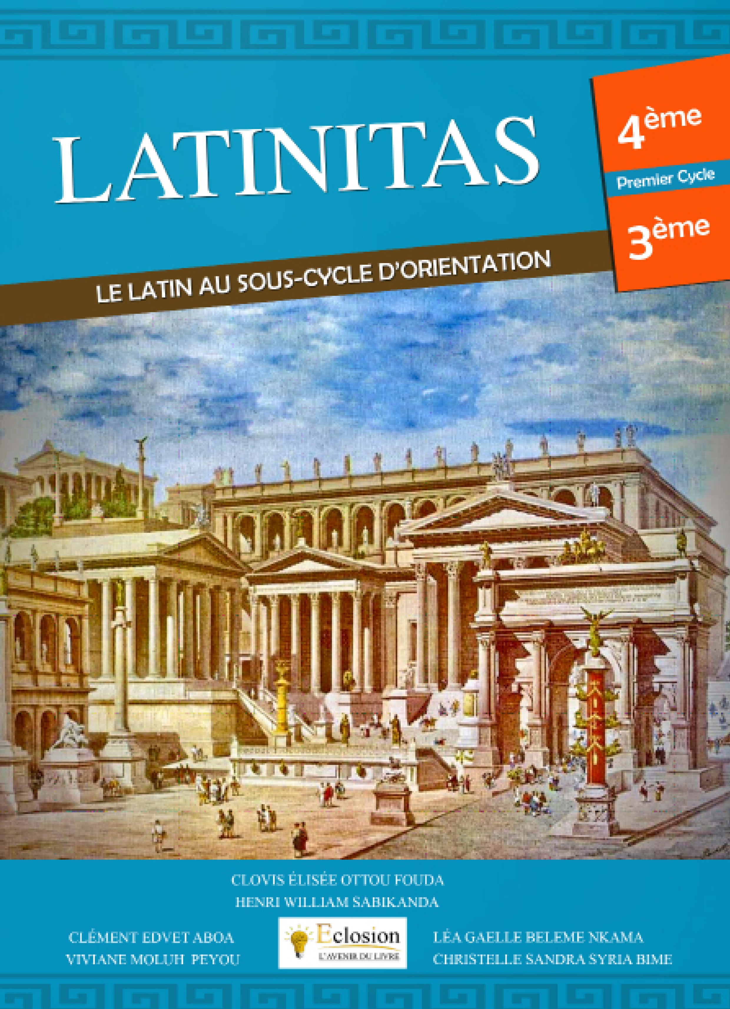 Latinitas : le  latin  au  sous-cycle  d’orientation (4eme & 3eme)