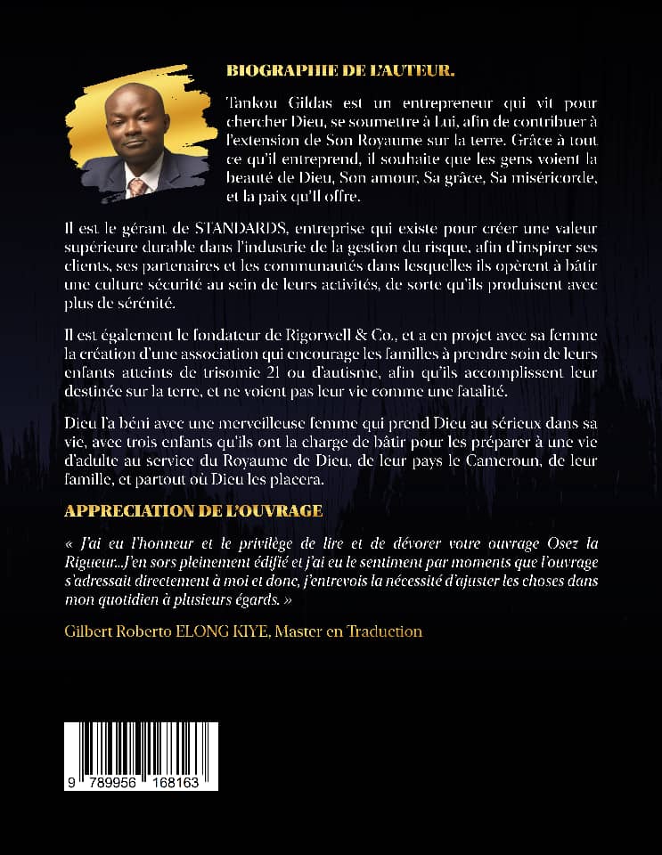 Osez la rigueur – Gildas Tankou | Développement personnel & Foi chrétienne